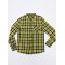 Yellow checkered shirt for boys