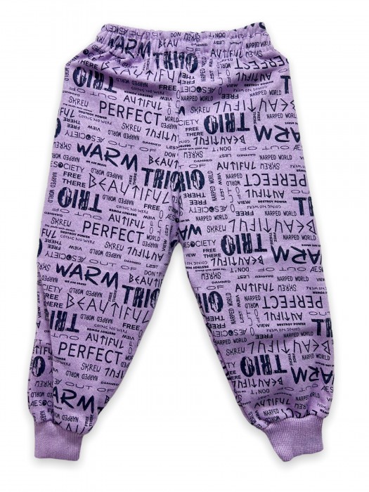 Pantaloni fleece pentru fete
