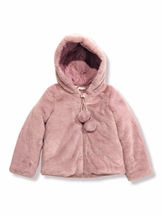 Fur jacket with Hood for girls Fur jacket with Hood for girls