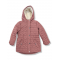 Pink hooded jacket for girls