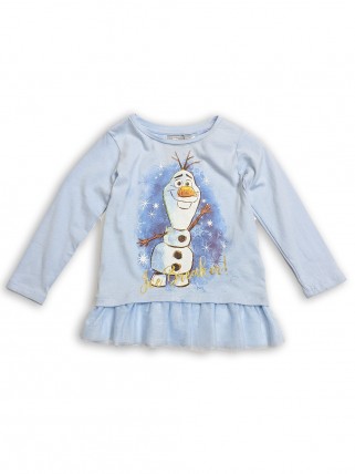 Frozen blouse with lace for girls Frozen blouse with lace for girls
