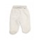 Pantaloni albi pentru bebelusi