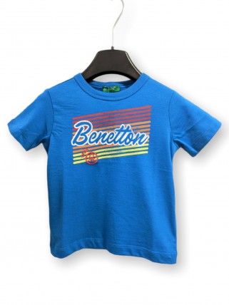 Tricou cu imprimeu "Benetton" pentru baieti Tricou cu imprimeu "Benetton" pentru baieti