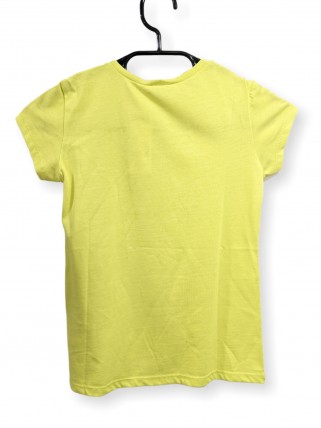 Tricou galben pentru fete Tricou galben pentru fete