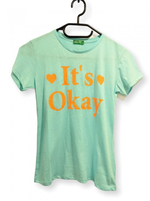 Tricou "It's Okay" pentru fete Tricou "It's Okay" pentru fete
