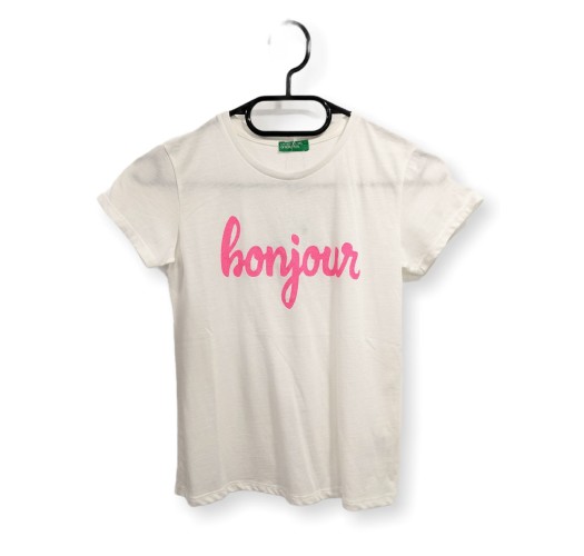 Tricou "bonjour" pentru fete