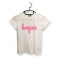 T-shirt "bonjour" for girls