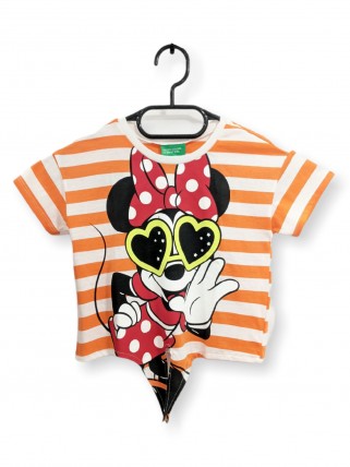 Tricou scurt "Minnie Mouse" pentru fete Tricou scurt "Minnie Mouse" pentru fete