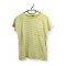 Yellow/white striped t-shirt for girls