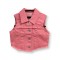Vestă denim roz pentru fete