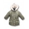 Parka khaki de iarnă pentru fete
