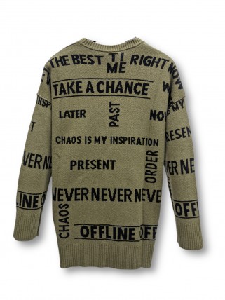 Sweater "Take a change" for boys Sweater "Take a change" for boys
