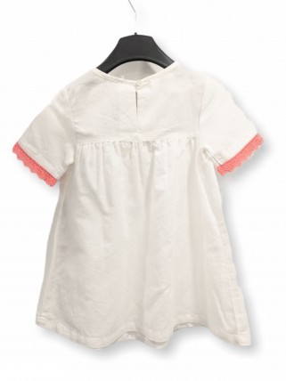 Rochie alba pentru fete Rochie alba pentru fete