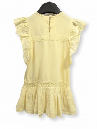 Rochie galbena pentru fete Rochie galbena pentru fete