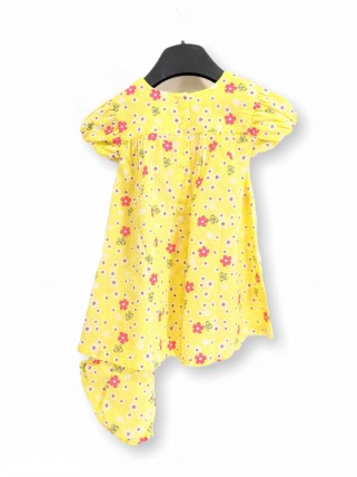 Rochie galbena pentru fete Rochie galbena pentru fete