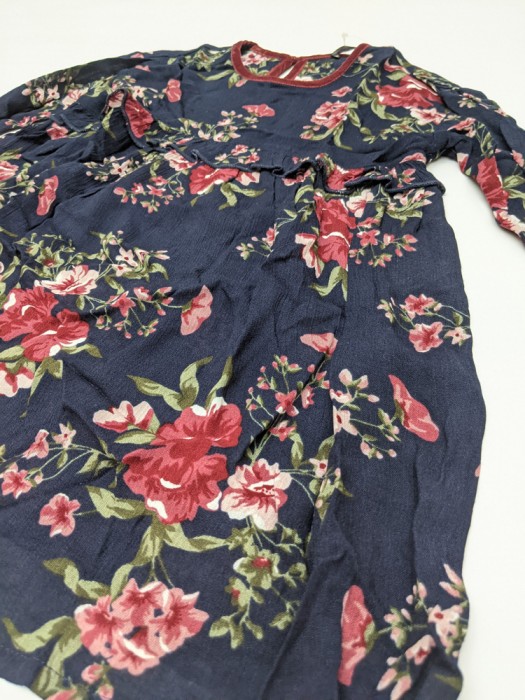 Rochie albastra pentru fete Rochie albastra pentru fete
