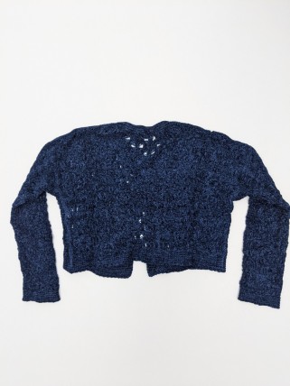 Cardigan albastru pentru fete Cardigan albastru pentru fete