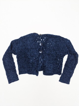 Cardigan albastru pentru fete Cardigan albastru pentru fete