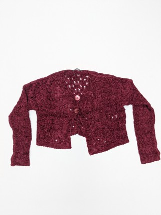 Cardigan bordo pentru fete Cardigan bordo pentru fete