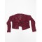Cardigan bordo pentru fete