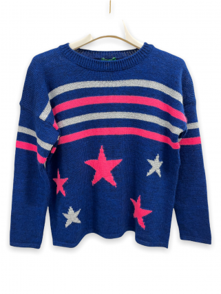 Pulover cu stelute pentru fete Pulover cu stelute pentru fete